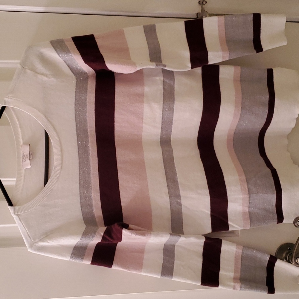 Loft striped sweater